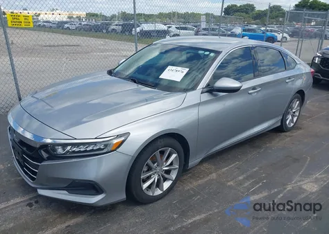 2021 Honda Accord Lx из США, поврежденный, VIN 1HGCV1F15MA016913